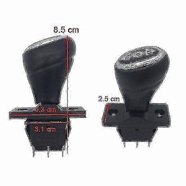 Lasten sähköauton työntökytkin, eteen pysäytys taakse joystick lasten autoon, jalkapoljin kaasuvivun kytkin RC-auton virtakytkin
