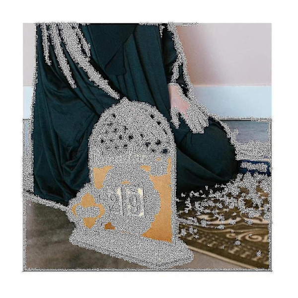 Puiset Ramadan-kalenterikoristeet - Puiset lähtölaskentakalenterit Koristeet 30 Eid Mubarak, tyyli 2