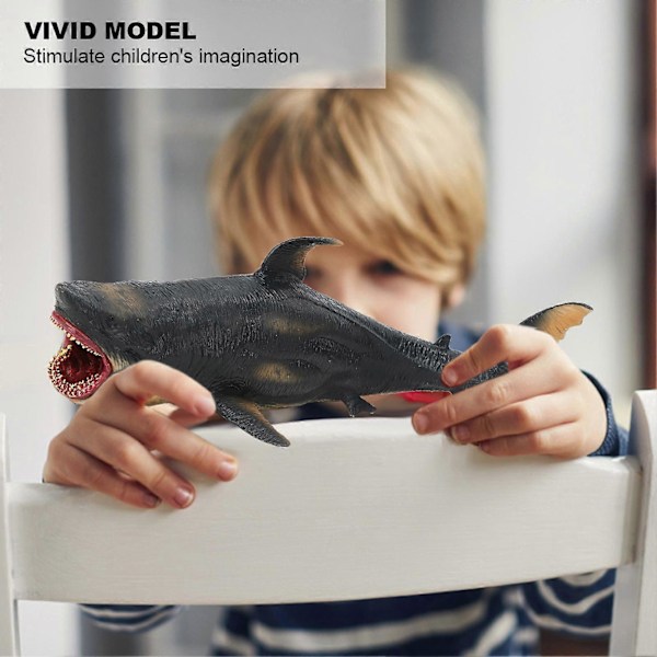 Hai Modell Simulering Marinehav Havliv Leke Dyr Sjelden Modell Figur Hul Megalodon