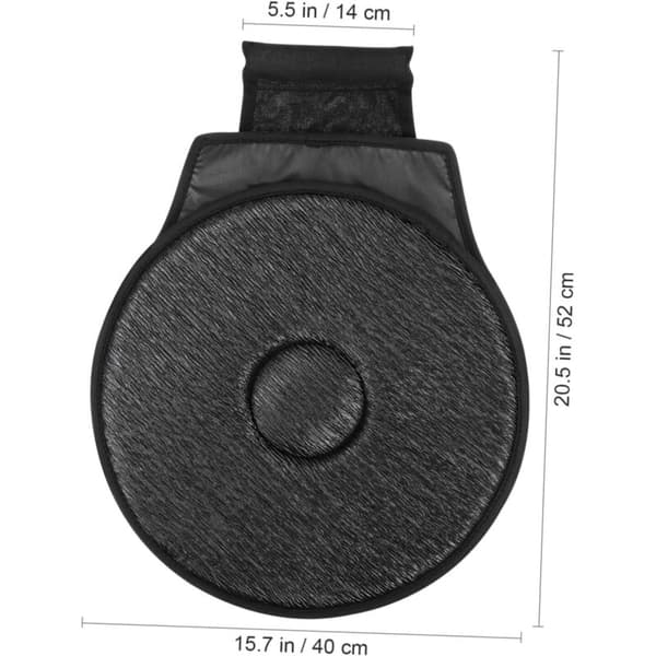 360° roterende bilsetepute, dedikert roterende bilsete, rund setepute, kun setepute