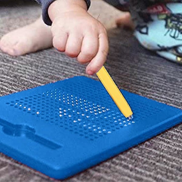 Magneettinen piirustusalusta magneettikynällä, opettavainen luku- ja kirjoituslelu esikouluikäisille pojille ja tytöille -jie