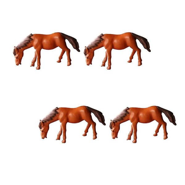 4 stk. Hestehåndværk