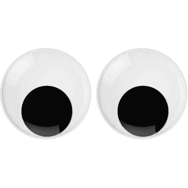 2-pack Stora Jumbo Självhäftande Ögon För Julfest Handgjorda Diy Hantverk (76mm/3\")-jie-jie