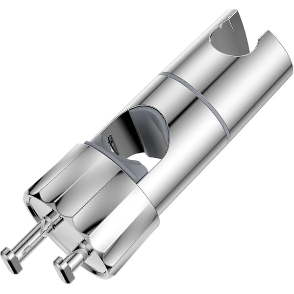 Universal Justerbar Håndbruserholder med 2 Kroge til 16-28MM Håndbruser Skinne Hoved Slider Klemme Holder Beslag