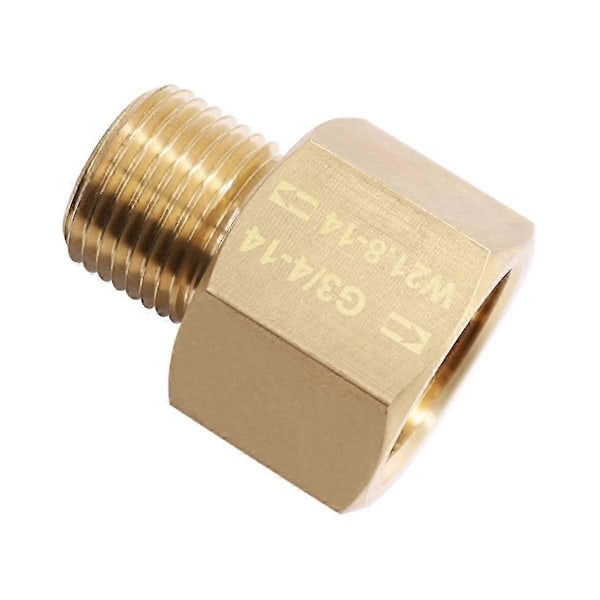 CO2 Gängomvandlare Adapter Passar Quooker Cube Tank Hona G3/4 till Hane W21.8