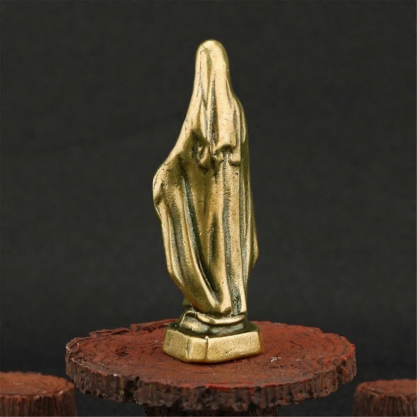 Vår Fru Dekoration Religiös Jul Krubba Ornament Vår Fru Staty Jesus Staty Religiös St