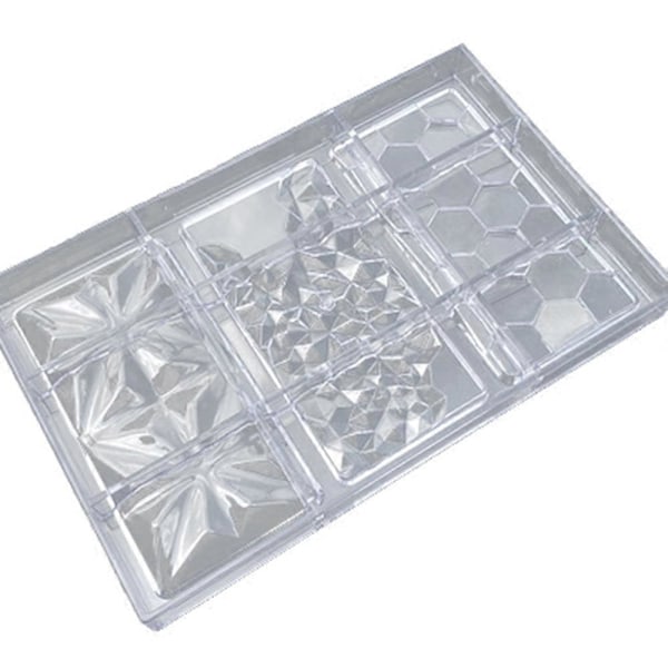 Chokolade Cadny Bar Form Polycarbonat Chokoladeform Plastik Bagekageform Bonbon Konfekt