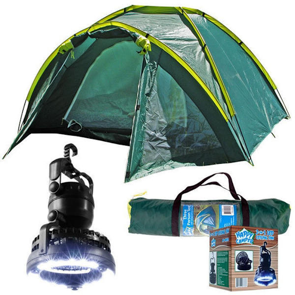 18LED Campingventilator Teltlys - Multifunktionel Udendørs Campingbelysning