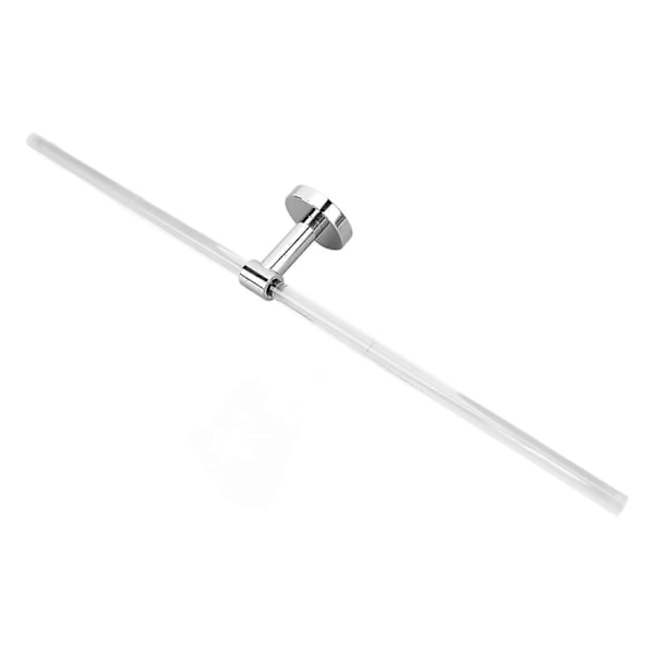 Akryl Badeværelse Håndklædeholder Multipurpose Minimalistisk Let Luksus Vægmonteret Badehåndklædeholder til Hjem Hotel 50cm/19.7in