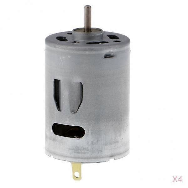 4x DC-moottori DC 6-12V 16400RPM Korkea Sähkömoottori DIY-lelut