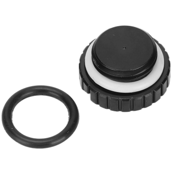 Vandstop Prop Sort Sølv G1/4 Gevindprop Fitting med O-ring til Computer Vandkølesystem Sort