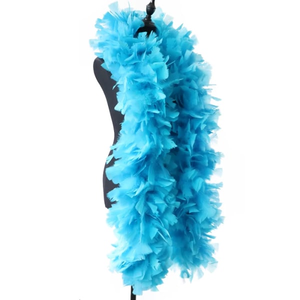 Brun kalkon fjäder boa stor fluffig stork fjäder boa cosplay gram kostym kostym dekoration fjäder boa 16 2 Meters