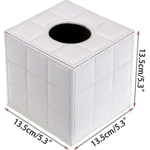 Toiletpapirholder Elegant PU Læder Tissue Box Holder