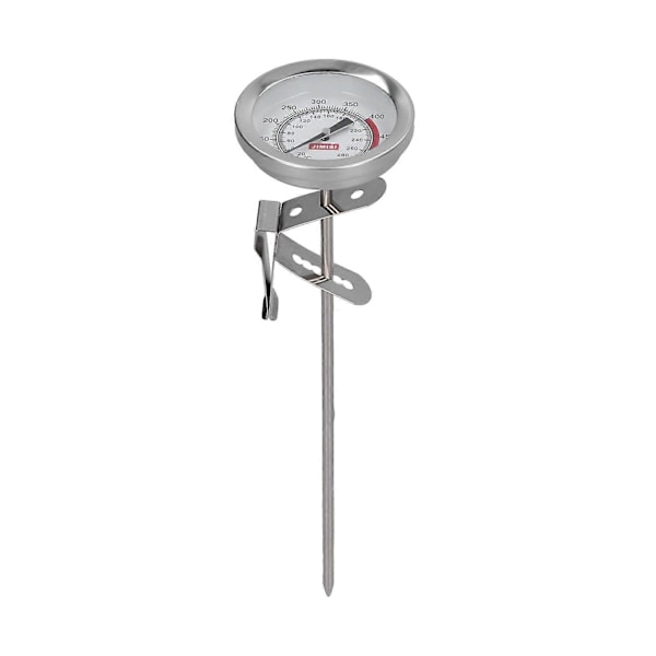 Stegetermometer i rustfrit stål til mælk, te, kaffe, frituregryde, højtemperaturtermostat til kalkun BBQ grill