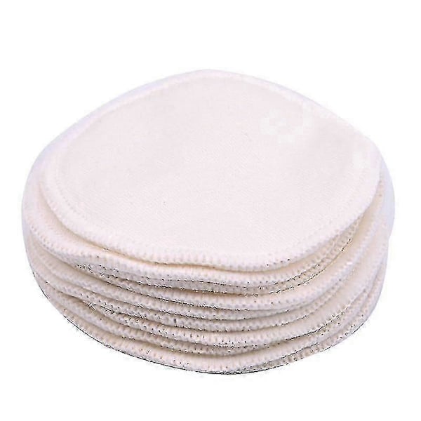 Miljövänliga återanvändbara och tvättbara sminkborttagningsrondeller av bambufiber (Bambu Bomull)
