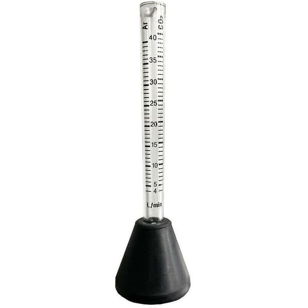 Argon CO2 svejsegas flowmåler \"Peashooter\" skala test flowmåler måling