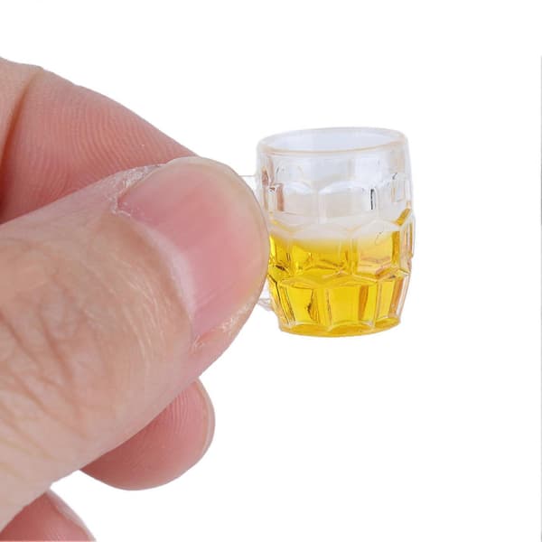 20 stk. Mini Ølkrus Model Simulation Ølkrus Model til Mini DIY Håndværkstilbehør
