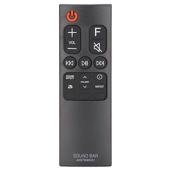 AKB75595331 Fjärrkontroll för LG Soundbar, fjärrkontroll för LG SL5Y SL6Y SN6Y SL4Y SNH5 SN5Y SL10Y SL9Y SL8Y SL5Y