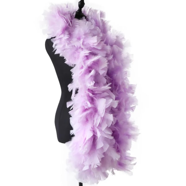 Brun kalkon fjäder boa stor fluffig stork fjäder boa cosplay gram kostym kostym dekoration fjäder boa 15 2 Meters