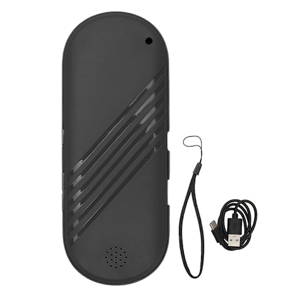 Under Pude Højttaler Multifunktion Stereo Dyb Bas Mini Bluetooth Konduktionshøjttaler til Søvn Sort