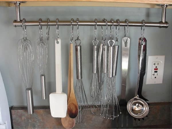 12 stk Dusjringer Dusjforhengringer Rustfritt Stål Hengende Ringer