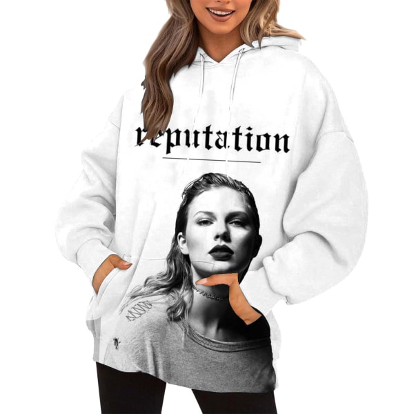 Taylor Swift-sångare Taylor Swift kringutrustning 3D printed huvtröja trendig för både män och kvinnor 4XL
