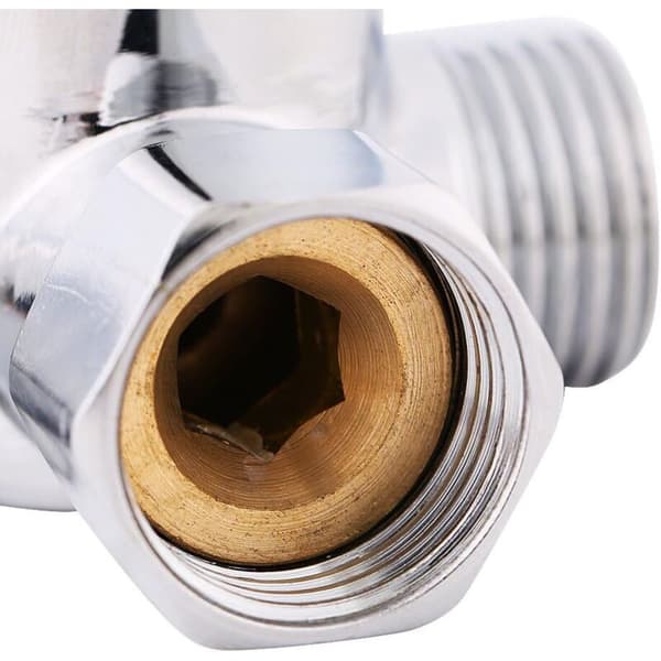 Solid messing badeblander – Standard G1/2 gevind – Kontraventiler for optimal temperaturkontrol