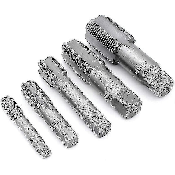 5st Bsp Rörgänga 55 Graders Pluggtapp G1/8 G1/4 G3/8 G1/2 G3/4