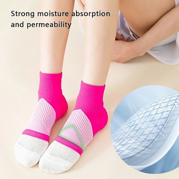 1 Par Vriststöd Kompressionsstrumpa Nylon Plantar Fasciit Smärtlindring Fotstrumpor, S