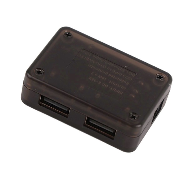12V 24V till QC3.0 DCDC Nedtransformator Dubbel USB Snabbladdningsmodul