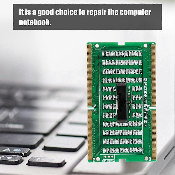 SO-DIMM Analysator Diagnostisk Tester Post Test Kort til PC Laptop Desktop DDR234 Med Lys DDR4