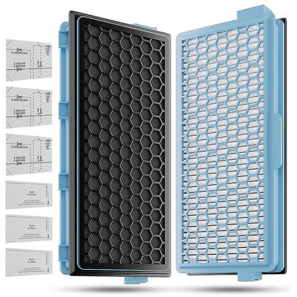 2x HEPA-filtre til Miele Compact C1-c2 støvsuger