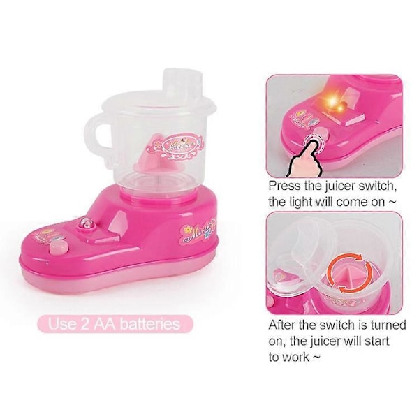 Mini Juicer Leke Late Som Om Barn Simulering Apparater Leker
