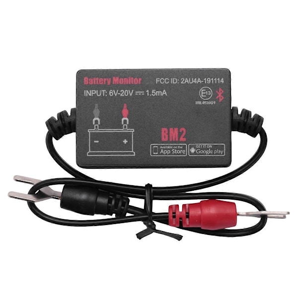 12V Bilbatteri Bluetooth 4.0 Diagnostiskt Instrument BM2 Batteriövervakare Testare