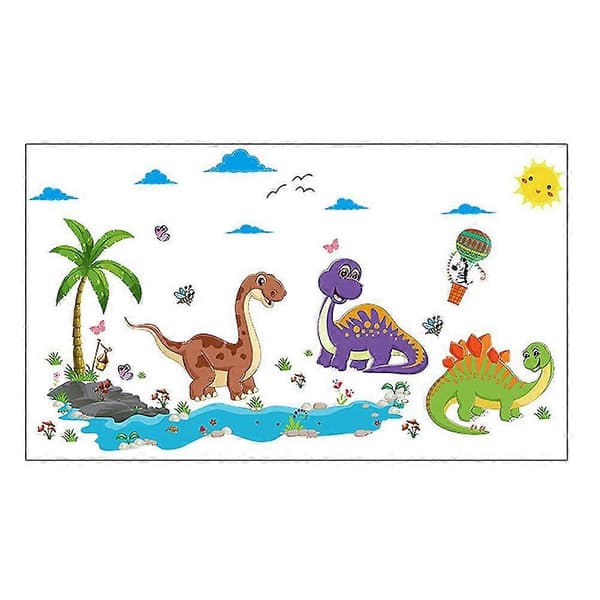 Dinosaurusaiheinen seinätarra