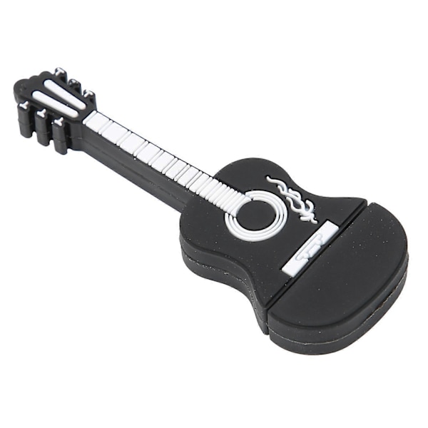 USB-minnen Gitarrutseende Kapacitet Valfritt Kompatibelt System Minneskort för Datalagring Transmission32GB