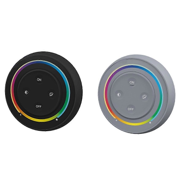 S2 2.4G Trådløs RGBCCT Zone Panel Fjernbetjening til Farvetemperatur RGB+CCT LED Strip Temperatur Dæmper