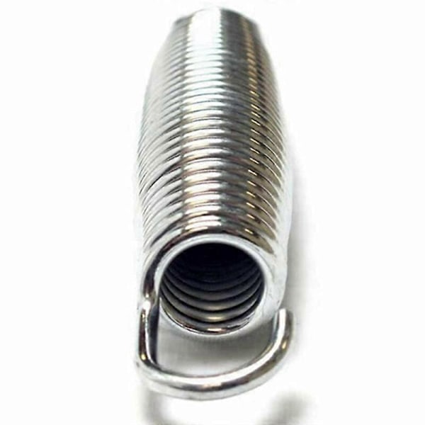 12-pack 16,5 cm Trampolinfjäder Stål Ersättningskit för Extra Studs Trampolintillbehör Silver