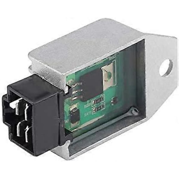 4-Pin Hanstik Regulator Ensretter, Keenso 12V Regulator Ensretter til 50cc til 150cc ATV Knallert GY6 Scooter