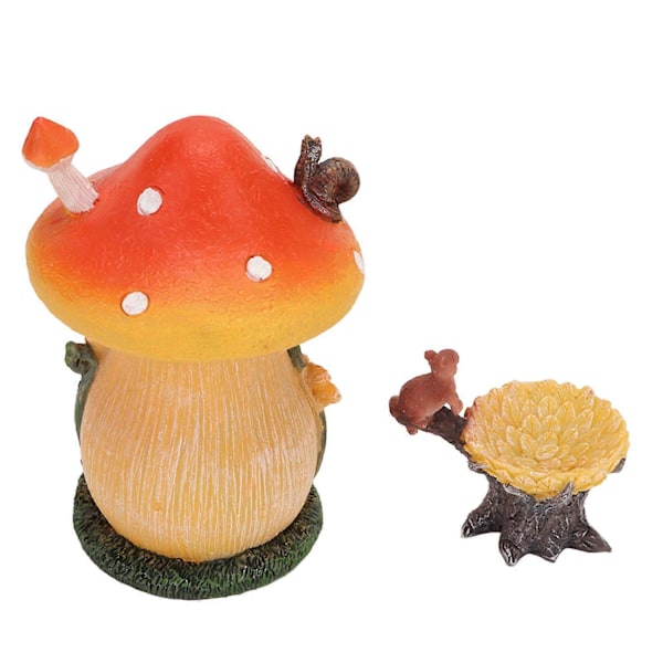 6 st Féfigurer Handmålade Resin Material Attraktiva Dekorativa Bedårande Livfulla Mini Fé Trädgårdstillbehör för Dekoration