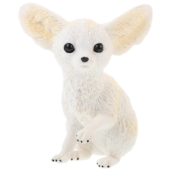 Fennek Räv ABS Figur Djurfigur Djurleksak Fennek Räv Figur Djurstaty