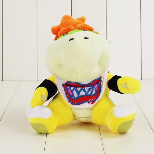 18CM Bowser JR Koopa mjuk plysch dockleksak för barn presenter