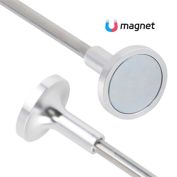 Golf Alignment Sticks, Magnetisk Golfkølle Alignment Stick Treningshjelpemidler Del Hjelp Visualiser Golfgave Black