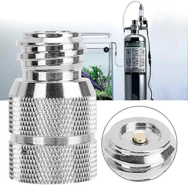 CO2 Cylinder Adapter til SodaStream TR21-4 Han til G1/2 Hun Gevind Konvertering