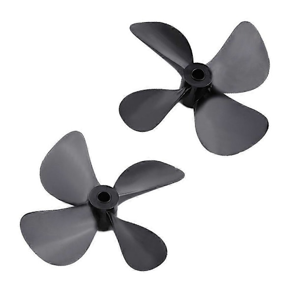 RC Modellbåt Tillbehör 4*60mm Höghållfast CW CCW Plast 4-Bladig Fullt Nedsänkt Propeller