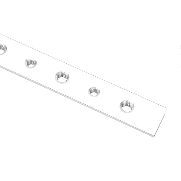 450mm T-spår Jig Geringsspår Träbearbetning Aluminiumlegering Gerings T-spår för DIY Modifiering Silver