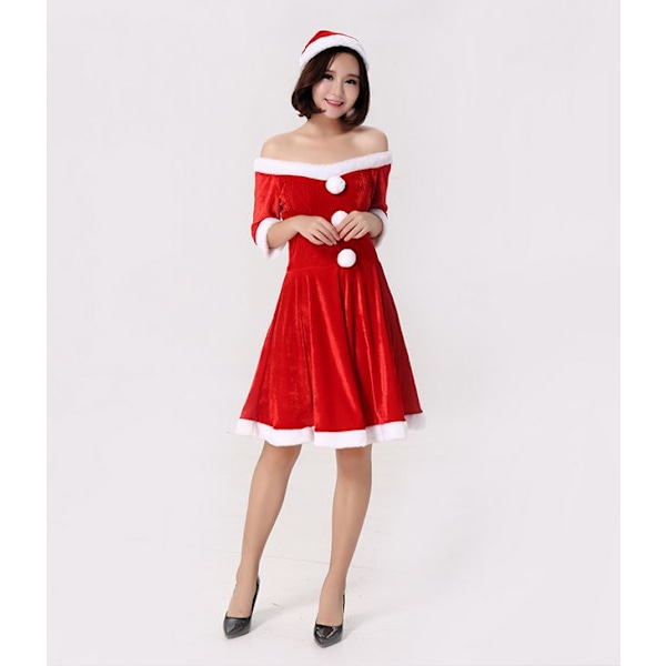 Jultomtekostym Julfest scenkostym style 3 one size