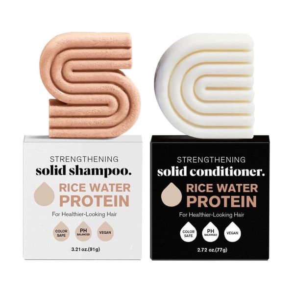 2-pack ris schampo och balsam set (91g + 77g)