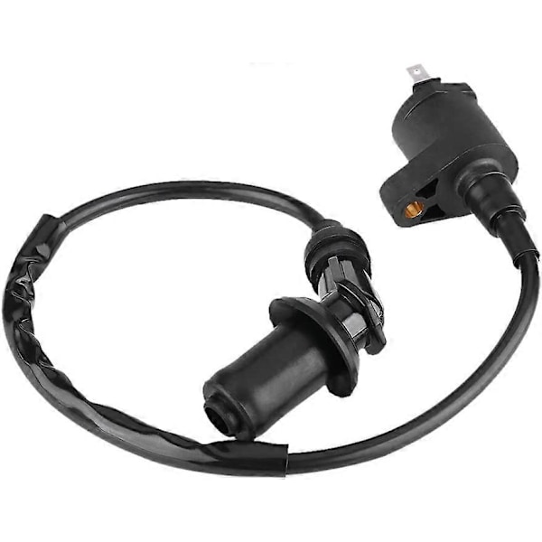 (Svart) Tennspole Tennplugg Motorsykkel Tennspole For GY6 50CC 125CC 150CC ATV Scooter Motor Moped Dirt Bike Go Kart