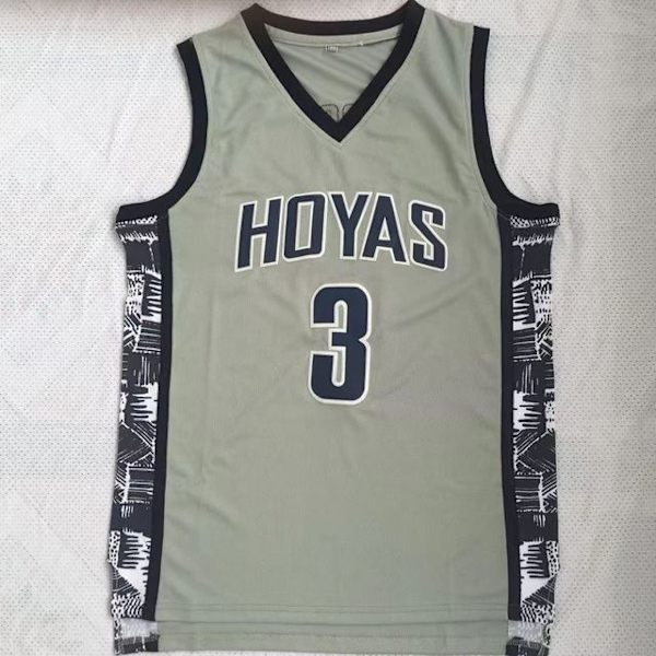Iverson #3 George Baskettröja Vintage Helsydd Gray XL